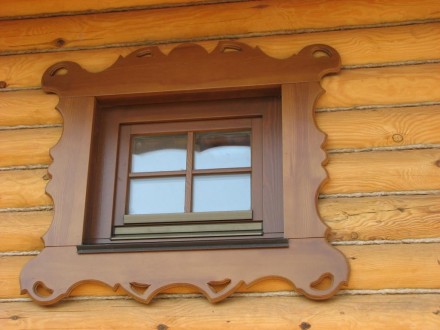До Вашої уваги пропонуються вікна дерев'яні власного виробництва із євробрусу. В. . фото 3