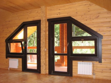 До Вашої уваги пропонуються вікна дерев'яні власного виробництва із євробрусу. В. . фото 7