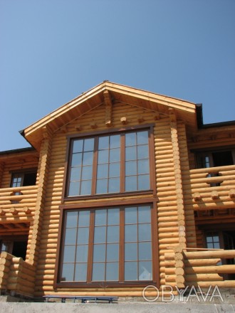До Вашої уваги пропонуються вікна дерев'яні власного виробництва із євробрусу. В. . фото 1