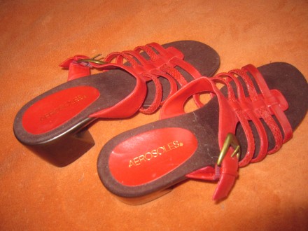 Женские  шлепанцы на  каблуке фирмы  АEROSOLES.. . фото 3
