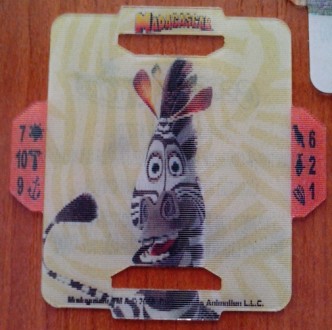 Продам коллекционные 3D карточки в честь героев популярного мультфильма Мадагаск. . фото 5