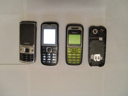 Продаю три телефона Nokia1200, Nokia C2 и батареи к ним, на восстановление или з. . фото 5