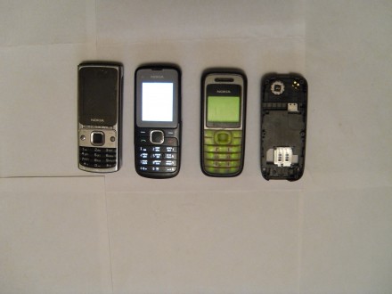 Продаю три телефона Nokia1200, Nokia C2 и батареи к ним, на восстановление или з. . фото 6