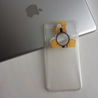 Прозрачные матовые чехлы для Apple iPhone 6 надежно защитят Ваш смартфон от пыли. . фото 3