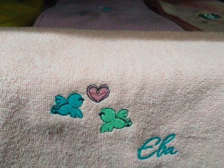 Детское полотенце махровое  именное  - подойдет для самых маленьких  ( для садик. . фото 6