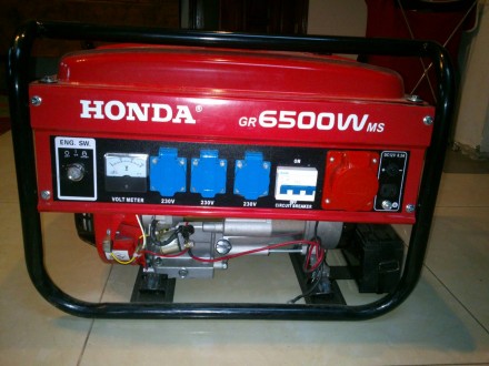 Продам генератор Honda GR 6500W MS. . фото 2