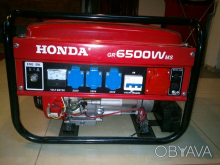 Продам генератор Honda GR 6500W MS. . фото 1