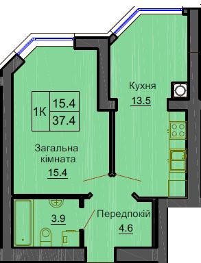 В пятистах метрах от Киева в ЖК «София» продается квартира  по хорошей цене - 28. Новобеличи. фото 3
