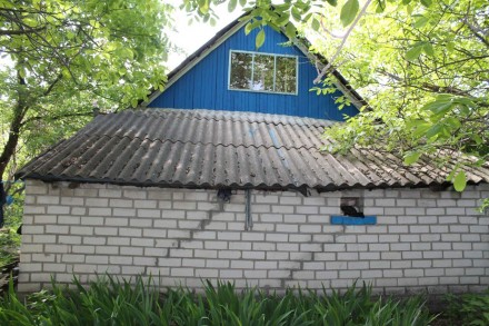 Дом, деревянный, обложен кирпичем, по цена однокомнатной квартиры, в БородянкеКи. . фото 7