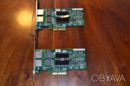 2 x HP NC360T D51930-007 Dual Port DP Gigabit Ethernet Card
2 штуки.
Цена за в. . фото 1
