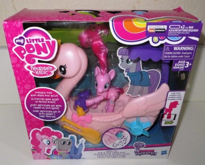 оригинал компании Hasbro, США
My Little Pony Friendship is Magic Pinkie Pie Row. . фото 8