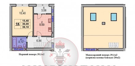 Супер предложение – двухуровневая квартира в новом жилом комплексе!

ЖК распол. . фото 3