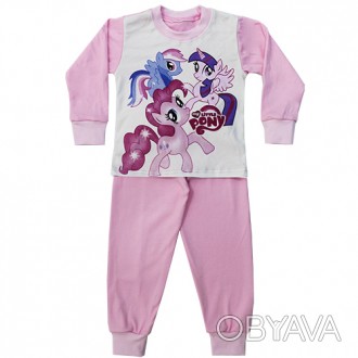 Пижама для девочки Пони поні
производитель: Украина 
Материал: интерлок (хлопо. . фото 1