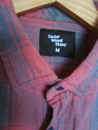 фирменная рубашка Cedarwood State 
сделано в  Германии
 100% коттон
 Размер М. . фото 8