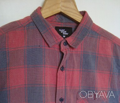 фирменная рубашка Cedarwood State 
сделано в  Германии
 100% коттон
 Размер М. . фото 1