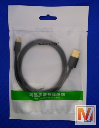 Кабель Ugreen USB - USB typeC, 100 см
колір - білий, синій, чорний.
1 шт - 90 . . фото 10