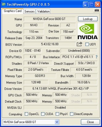 Продаю видеокарту Nvidia GeForce 6600GT (MSI)/PCi-E/128МB GDDR3/128bit/DVI/VGA/T. . фото 8