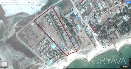 Продам участок - базу отдыха на Берегу Азовского моря! 

Площадь 2га, частная . Приморский Посад. фото 1