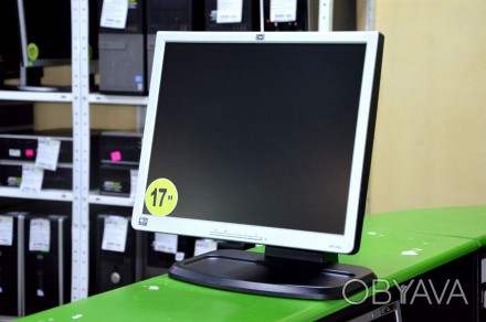 В продаже бюджетные мониторы HP 1740 с диагональю 17 дюймов. Отличное состояние,. . фото 1