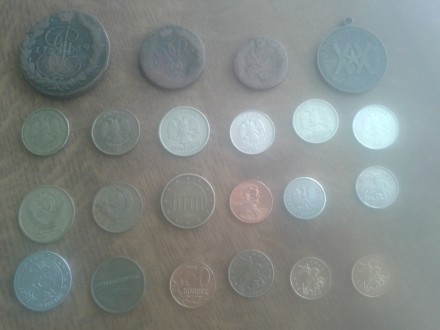 Продам разные монети ( Екатерины|| 5 копеек 1769 года, 3 копейки 1757 года и одн. . фото 2
