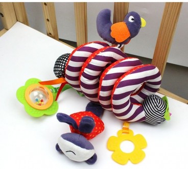 Яркие подвесные игрушки для малышей. Отлично развивают тактильные, зрительные и . . фото 3