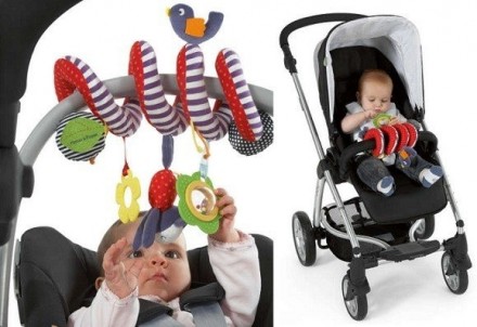 Яркие подвесные игрушки для малышей. Отлично развивают тактильные, зрительные и . . фото 2