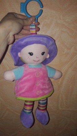 Новая кукла для малышей. Развивающая подвеска Lamaze Шелестит...гремит и т.д). . фото 6