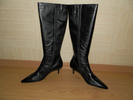 Продам австрийские кожаные демисезонные сапоги Hogl 6-1/2 размер, 39,5- 40 наш, . . фото 3