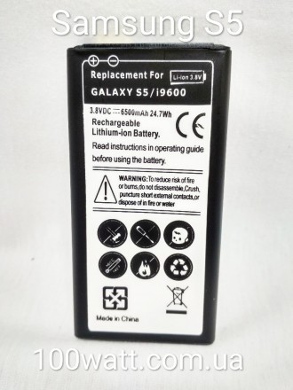 Усиленный аккумулятор Samsung Galaxy S5 i9600 с крышкой. 

Качественный аккуму. . фото 5