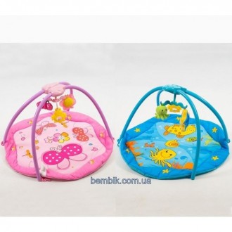 Продам развивающий музыкальный детский коврик "Bambi", в комплект входят 3 игруш. . фото 5