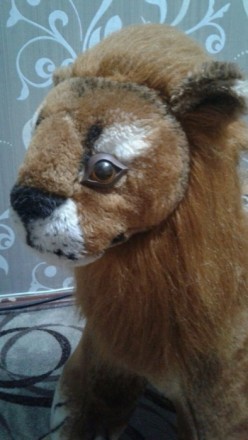 Продам симпатичного льва качалку в хорошем состоянии,ничего не болтается.стоит б. . фото 4