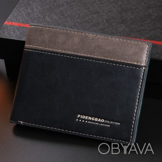 Практичный и удобный кошелек от ТМ PIDENGBAO . Кошелек изготовлен из PU (эко) ко. . фото 1