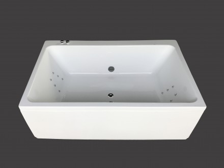 Прямоугольная акриловая ванна  "DUO" имеет стандартные размеры 170х105 см, но пр. . фото 4