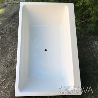 Прямоугольная акриловая ванна  "DUO" имеет стандартные размеры 170х105 см, но пр. . фото 1