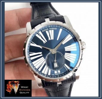 Roger Dubuis - Excalibur Automatic Blue Dial Stainless Steel 42 Automatic
Refer. . фото 2
