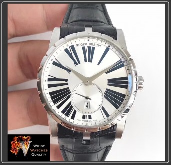Roger Dubuis - Excalibur Automatic Blue Dial Stainless Steel 42 Automatic
Refer. . фото 12