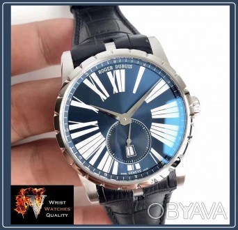 Roger Dubuis - Excalibur Automatic Blue Dial Stainless Steel 42 Automatic
Refer. . фото 1