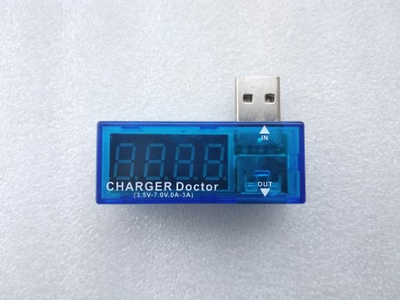 USB Charger Doctor

Тестер предназначен для измерения напряжения на USB-портах. . фото 2