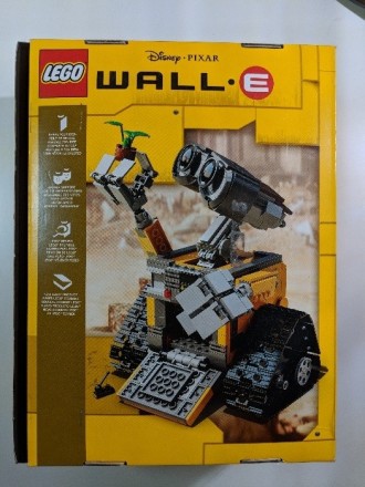 Продам оригинальный конструктор Lego - Робот Wall-E 677 деталей Собирался однажд. . фото 3