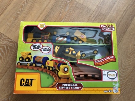 Продам игровой набор железную дорогу фирмы Cat. Интересная игрушка, очень качест. . фото 6