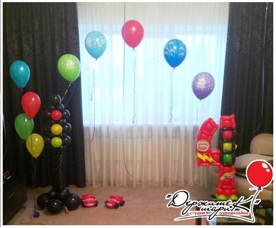 - гелиевые шарики 
- цветы и букеты из воздушных шариков
- фигуры из воздушных. . фото 8