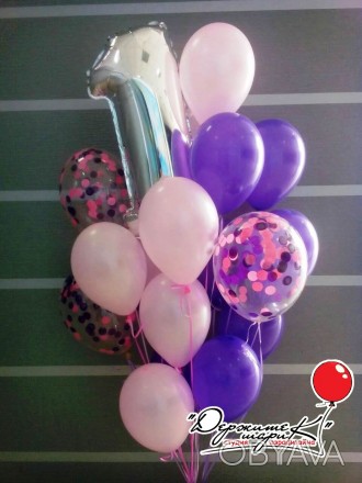 - гелиевые шарики 
- цветы и букеты из воздушных шариков
- фигуры из воздушных. . фото 1