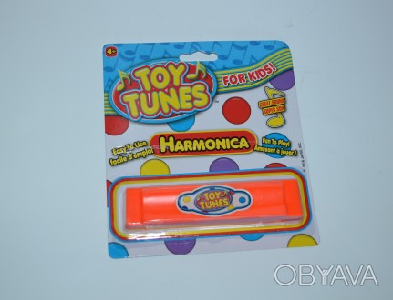 новая harmonica toy tunes for kids Ja*ru 2016 год оригинал 
 размер упаковки 13. . фото 1