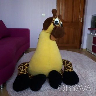 Продам мягкую игрушку "Жираф". Высота 1 м. Б/у в хорошем состоянии.. . фото 1