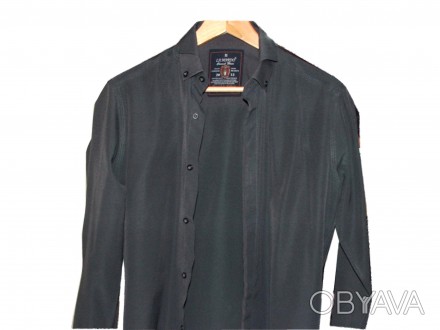 Модная мужская рубашка с длинным рукавом, хлопок 80%, полиэстр 20%
Фирма ”La Ma. . фото 1