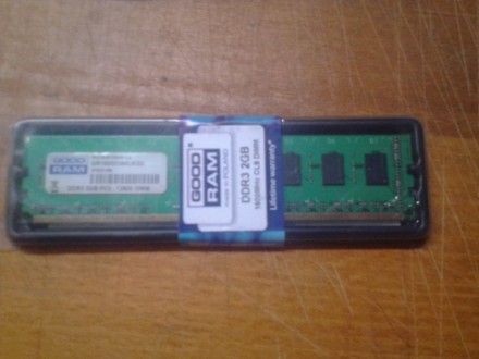 Рабочая оперативная память 
Goodram DDR3-1600 2048MB PC3-12800 (GR1600D364L9/2G. . фото 3