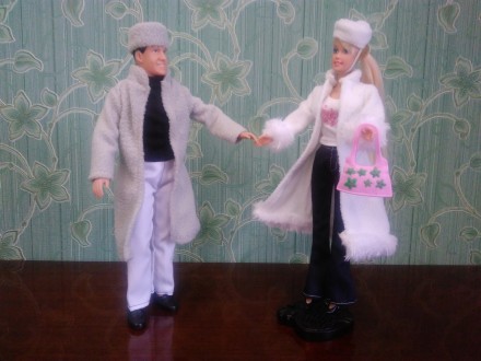 Набор кукол "Романтическая Зима" - это влюбленная пара, они прекрасно смотрятся . . фото 2