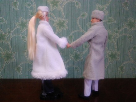 Набор кукол "Романтическая Зима" - это влюбленная пара, они прекрасно смотрятся . . фото 3
