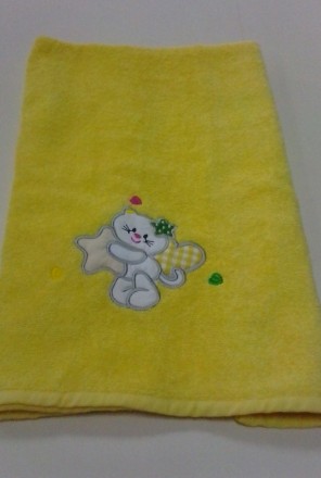 Детское мягкое махровое полотенце с забавным рисунком, очень мягкое на ощупь. Вы. . фото 12