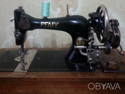 Продам старинную ручную швейную машинку PFAFF-11 1931 г.в.
(№ 2551360) в хороше. . фото 1